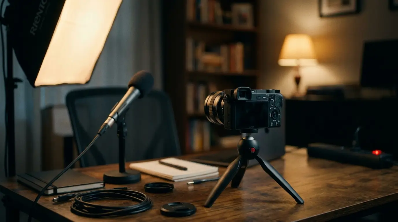 Beginner video production setups
