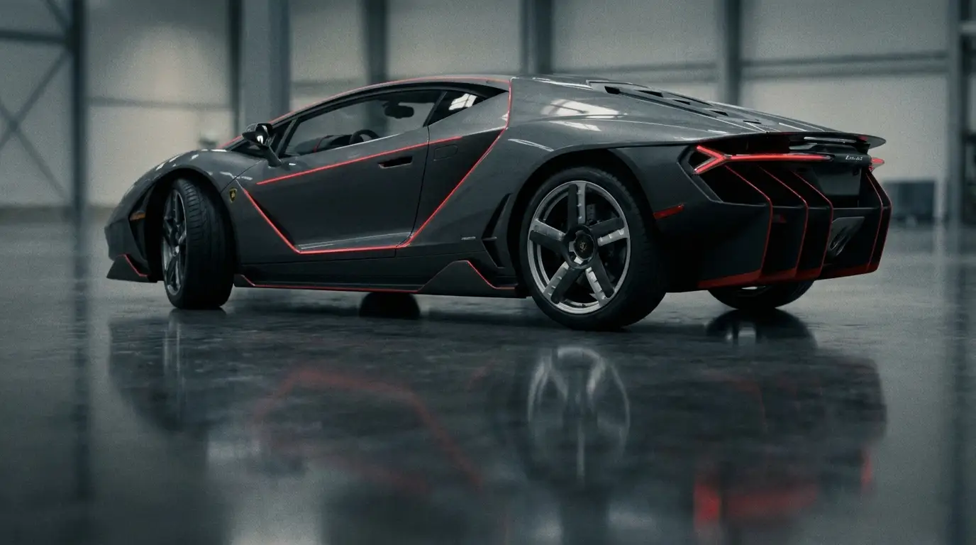 Photoreal final 3D render