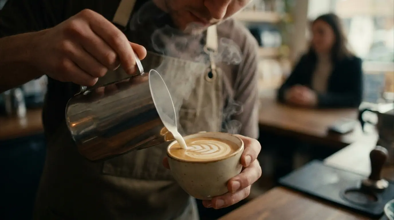 Coffee shop promotional video