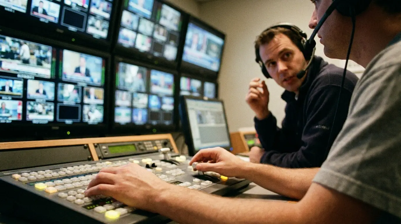 Live event control room