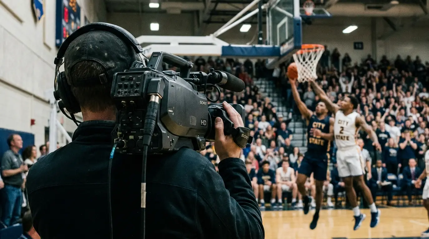 High school sports broadcast